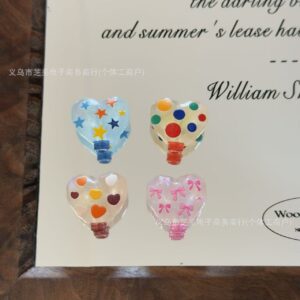 O1CN01XSdxfY1xmBbcg05ye_2221442006485-0-cib Wholesale 10pcs Colorful Star Bow Balloon Acrylic Beads