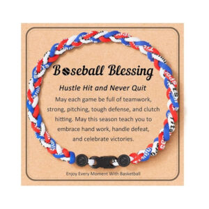 White blue red + baseball blessing