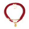 O1CN01XUxuOH23kFcBvgAm7_2588757293-0-cib Wholesale Red acrylic OT buckle heart-shaped pendant necklace