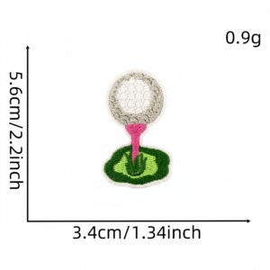 Pink golf cloth sticker 1 #