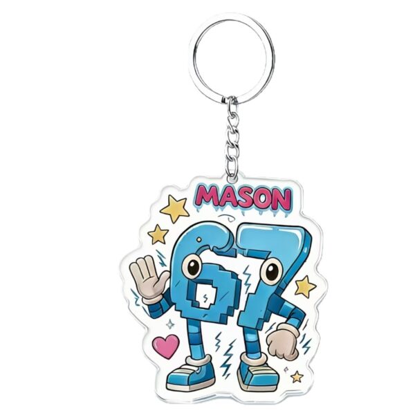 Wholesale Acrylic keychain otnda67steal cross-border ibra rot el theft style pixel bra pendant janr cartoon