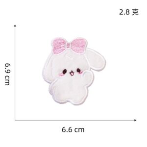 Self-adhesive plush rabbit 2#