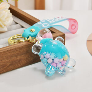 Jelly bean blue / Gradient rope + turtle