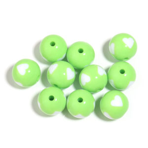 Light green / 12mm * 2.8 holes 1g/one