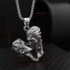 Wholesale Vintage Eagle Wings Alloy Pendant Necklace