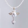 Wholesale Pearl Love Wings Devil Angel Alien Star Pendant