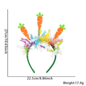 Multiple carrots / Color band headband (without light)