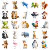 O1CN01XipJdZ1zURPgOnQG6_2208087546717-0-cib Wholesale 50 cartoon animal stickers waterproof