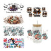 Wholesale Cartoon Cute Halloween Theme 16oz Cup UV DTF Wraps