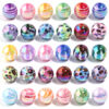 O1CN01XjJ0Dr1uPnEhnibMo_3712796030-0-cib Wholesale Color coated straight hole printed acrylic round beads
