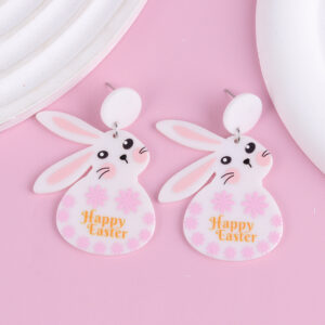 Letter flower rabbit