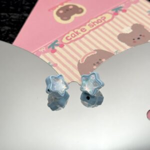 Baby blue / 12*10.4mm, hole about 1.8mm