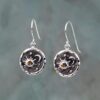 Wholesale Vintage Sun Moon Diamond Pendant Earrings