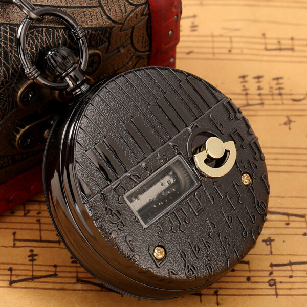 Wholesale Retro Creative Cartoon Rabbit Poker Music Octave Box Pocket Watch