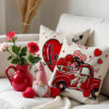 Wholesale Love Letter Printed Pillow Case Valentine's Day