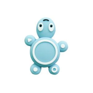 Turtle beads light blue