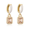O1CN01Xoe3rb1sNNvKgN9dA_2212151565754-0-cib Wholesale Oil Drops with Colored Diamond Square Earrings
