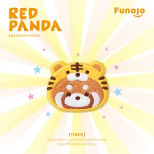 Self-adhesive *tiger*red panda avatar