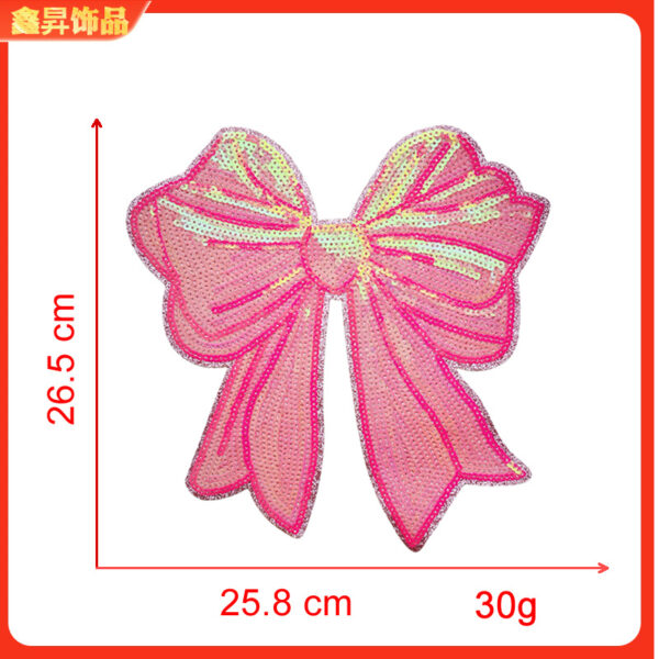Wholesale Sparkling Cherry Beads Mouth Embroidery DIY Patches
