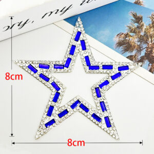 Blue / 8cm transparent double-sided adhesive