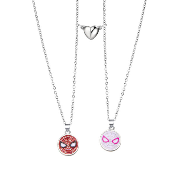 Wholesale Cartoon Pendant Heart Magnetic Necklace Earrings OLY Exclusive