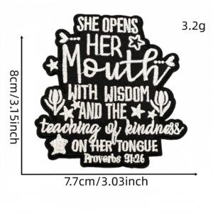 English cloth stickers 4 #