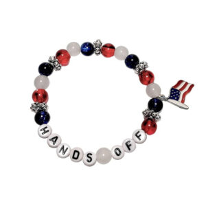 Hands off american flag