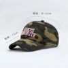 Wholesale Camouflage tree branch pattern embroidered duckbill cap