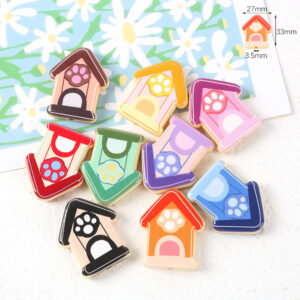 01 # Colorful dog house tiny house / Random 1 piece