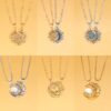 Wholesale Magnetic Sun Moon Lovers Necklace