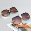 Wholesale Polarized Box Clover Diamond Sunglasses