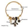 O1CN01Y6iUEY2LDsYE0wBiR_2206398079659-0-cib Wholesale Diamond studded bead bee adjustable stainless steel bracelet