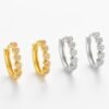 Wholesale Zircon Heart Earrings - Affordable Luxury