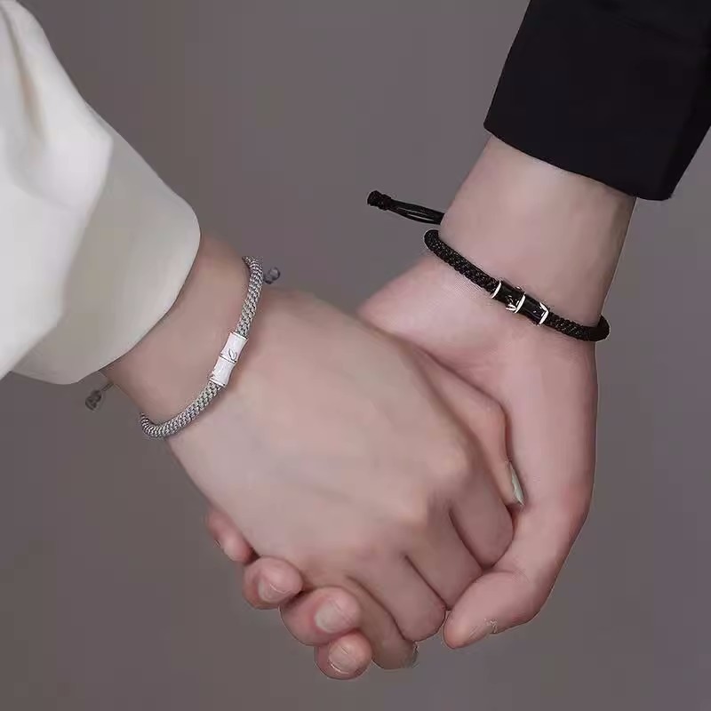 Wholesale Valentine's Day bamboo woven bracelet f