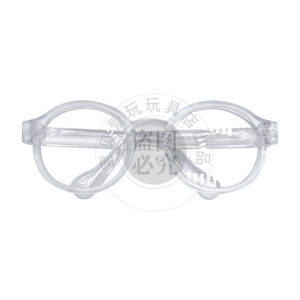 Small size labu transparent color 6.5cm lens glasses