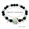 O1CN01YIR0gl2IVKnNqLUjv_3919529291-0-cib Wholesale Obsidian, gold sandstone, and noctilucent fluorite bracelet