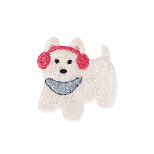 Wholesale CuteDog Embroidery Sticker DIY Patches
