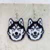Wholesale Cartoon animals, cats, monsters, bats, Halloween acrylic earrings