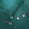 O1CN01YNjDy52M1LT0yqsSZ_2217242259767-0-cib Wholesale Ocean Heart Heart Pendant Necklace Valentine's Day