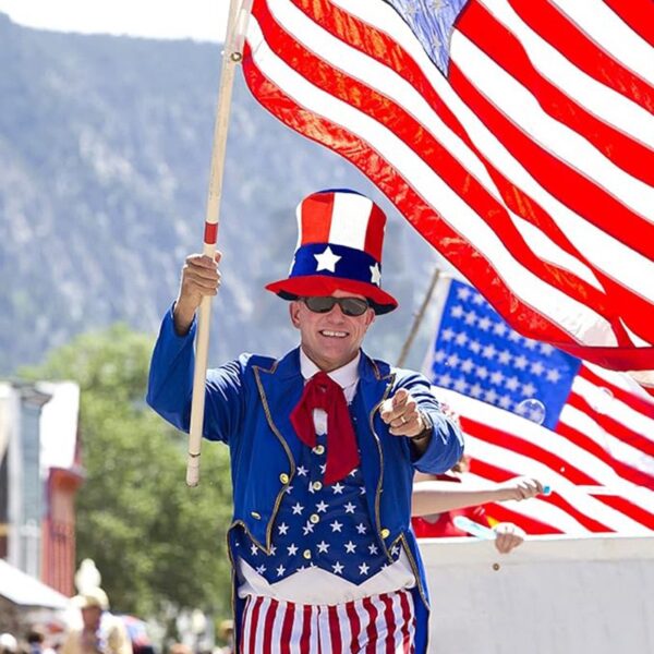 Wholesale Independence Day party flag decoration hat