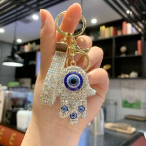 Fully Diamonded Demon Eye (White) / 5*4