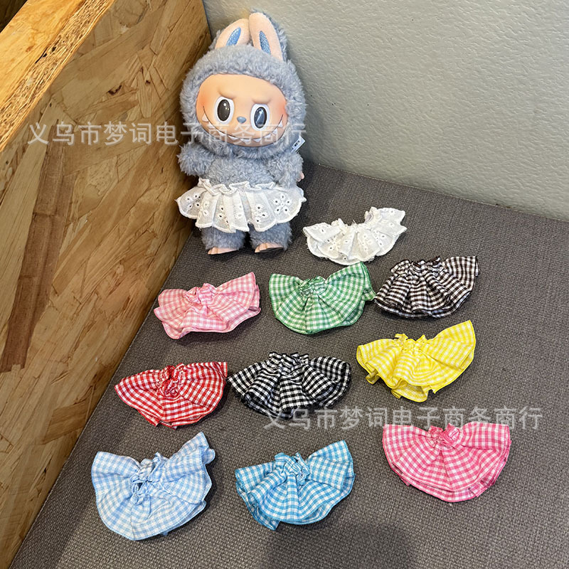 Wholesale 10cm colored apron Doll Aessories