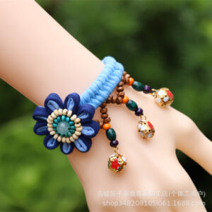 No. 4 details with beads and bells randomly