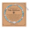O1CN01Ya2tOM29RpJOmxfdf_1811978065-0-cib Wholesale Easter Gift Pink Crystal Chain Cross Bracelet