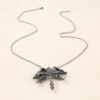 Wholesale Creative Retro Six-Winged Angel Wings Pendant Necklace