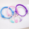 Wholesale Cartoon Heart Splicing Magnetic Bracelet Pendant