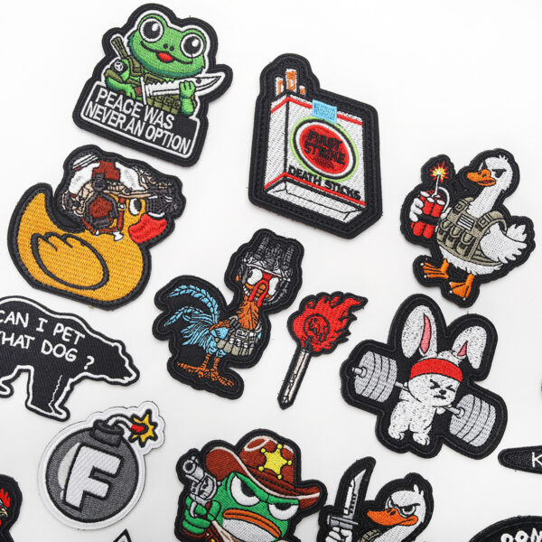 Wholesale Duck Goose Tactical Velcro Armband Epaulet Animal Patches