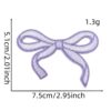 Wholesale Colorful bow embroidery DIY Patches