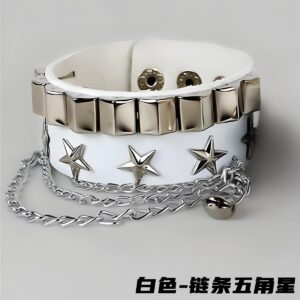 4#White-chain five-pointed star c1048