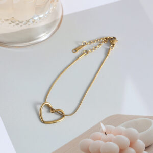 Hollow love bracelet-gold / 18K